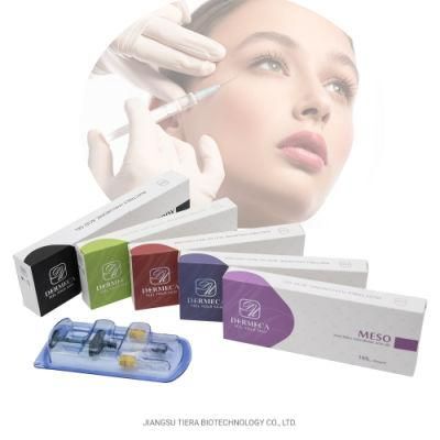 CE Approved Hyaluronic Acid Dermal Filler Injections for Skin Care 2ml Lip Filler