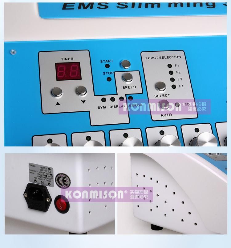 Electric Muscle Stimulator Bio Slimming Machine Electric Lymphatic Drainage Machine