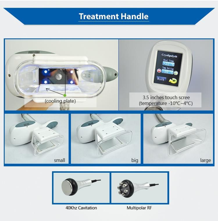 2018 Latest Dual Cryo Heads Cryolipolysis Criolipolisis Fat Freezing Machine for Body Slimming