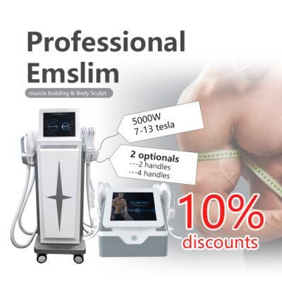 EMS Fat Burning Muscle Building High Intensity Magnetic Technology Professional Emslim Device
