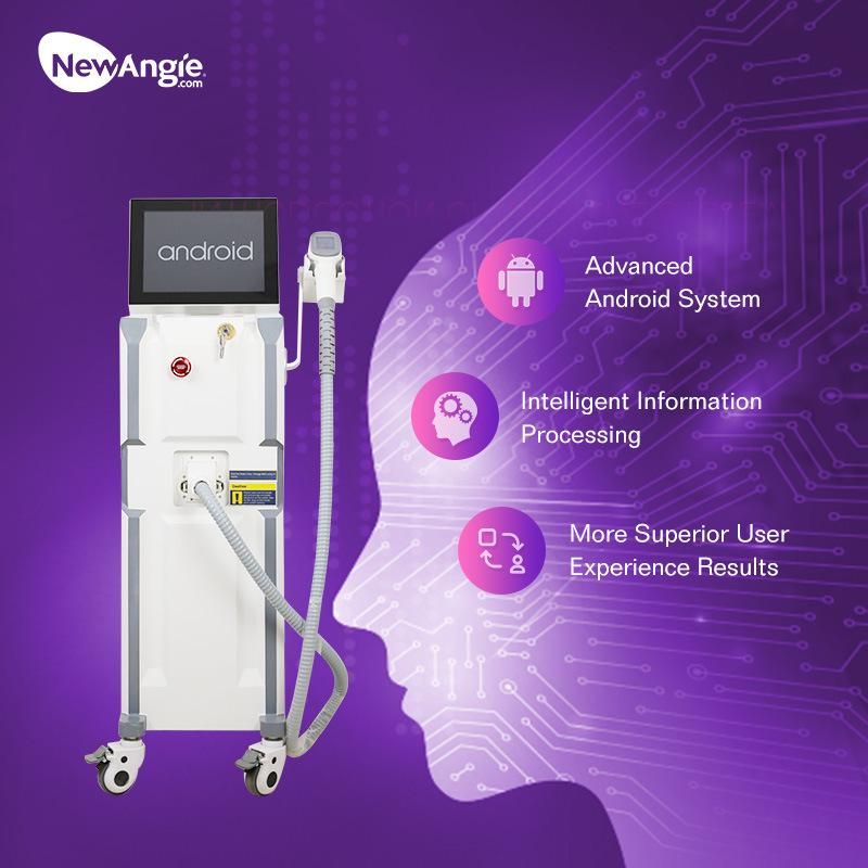 Diode Laser Permanent Body Skin Rejuvenation Pigment Removal Laser Hair Removal Machine