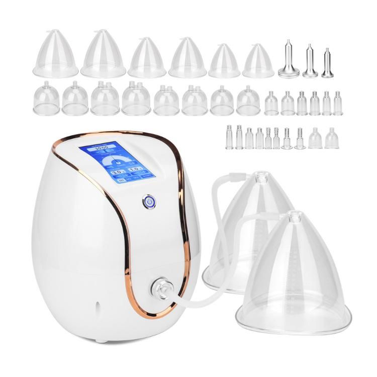 Portable 30 Cups Vacuum Therapy Butt Breast Enlargement Machine