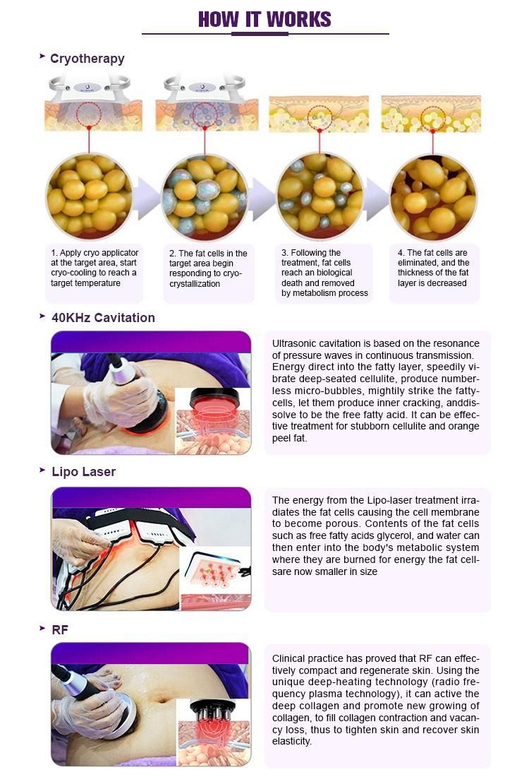 Beauty Cool Machine Cryo Fat Freezing Sculpting Machine