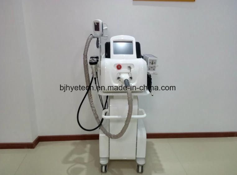 4 Function Cryo Ultrasonic RF Laser Liposuction Cavitation Body Slimming Machine