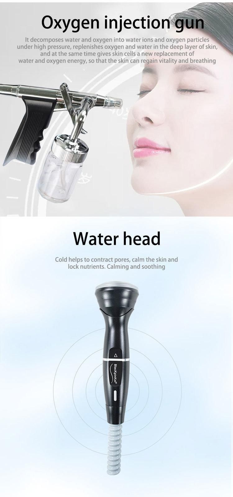 Multifunction 8 in 1 Beauty Machine Face Lifting Oxygen Jet Peel Machine