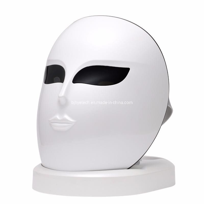 Colorful Photon Voice Activated LED Anti Agning Mask Wireless Silicone Beauty Therapy Face Facial LED Mask 1200 LED Lights