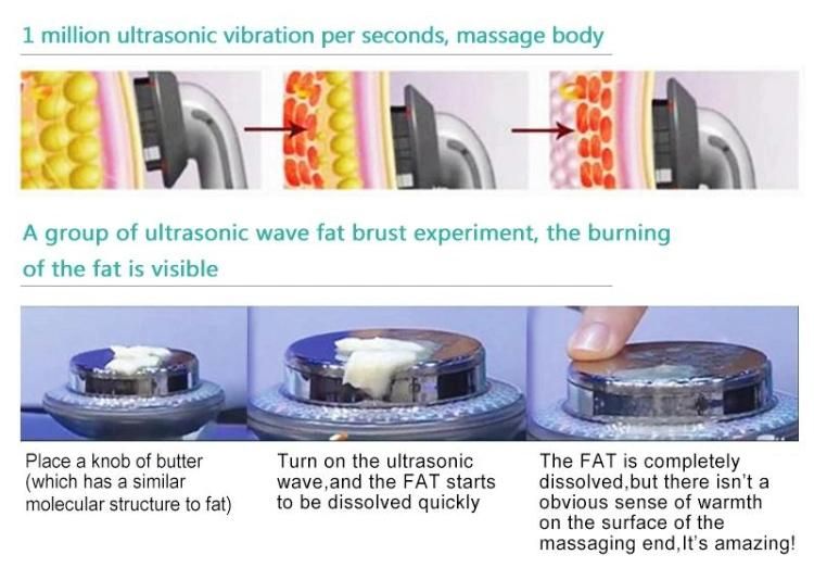 Handheld 3 in 1 Photon Ultrasonic Body Massager EMS Slimming Machine