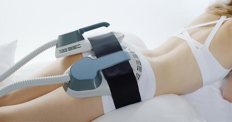 Hi-EMT+RF Portable 2handles Emslim Neo EMS Muscle Stimulator Machine Builds Muscle and Burns Fat
