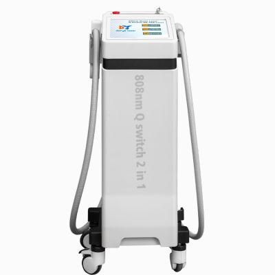 Diode Laser Hair Removal 808 Nm ND YAG Tattoo Removal 1064 1320 532nm