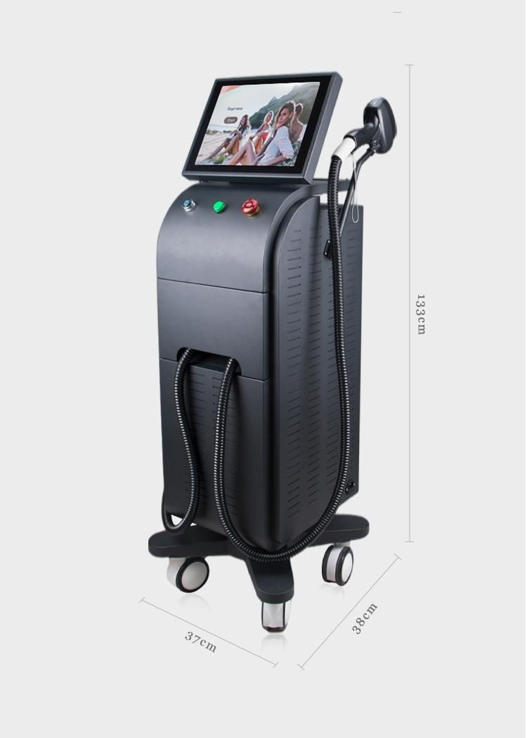 2022 Medical Multi Wave Laser 755 808 1064 Nm Diode Laser Hair Removal Machine