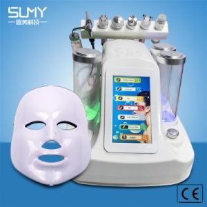 7 in 1 RF Oxygen Jet Hydra Facial Beauty Machine with Ultrasound Lymphatic Drainage Cold Hammer Skin Care Deep Cleaning