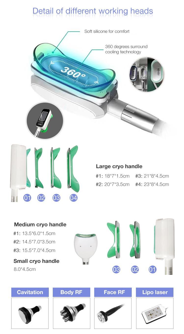 2020 Hot Sale Weight Loss Cryolipolysis Lipolaser Cavitation Beauty Machine
