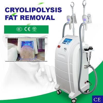 2018 New Designed 2 Cryolipolysis + Cavitation+ RF Fat Freeze Slimming Machine