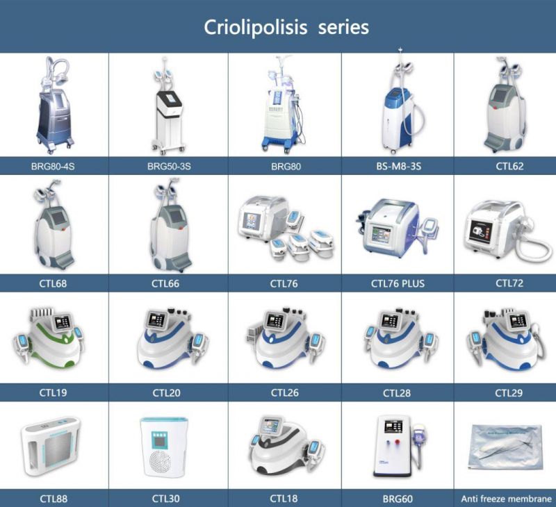 MSDS Approved Antifreeze Membrane for Cryolipolysis Machine