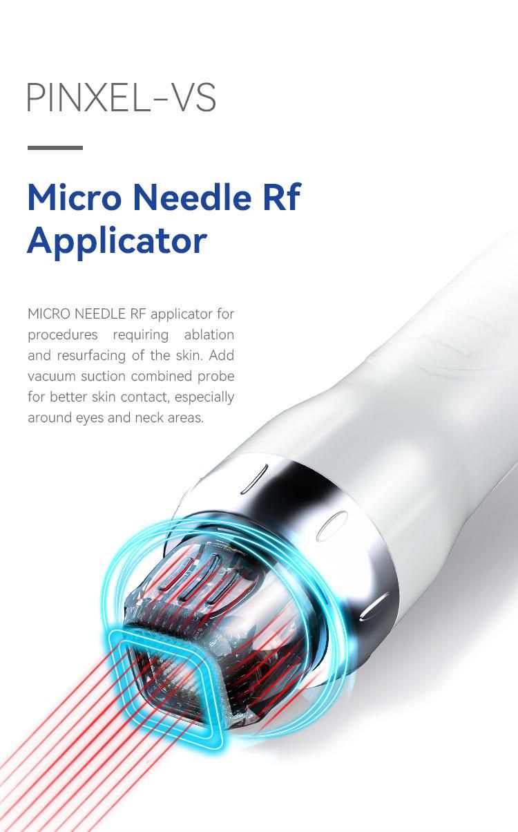 RF Skin Care Machine Vacuum Fractional RF Microneedle