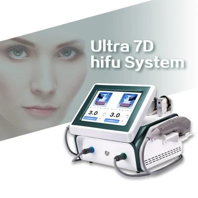 2022 Sincoheren 7D Hifu Wrinkle Removal Facial Lifting Machine with CE Approval