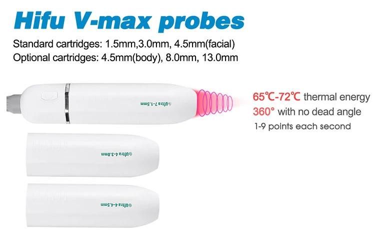 3 in 1 Lipo Sonix +4D Hifu+Vmax Hifu for Face Lift Skin Tightening Body Slimming Anti Wrinkle Multi-Function Machine