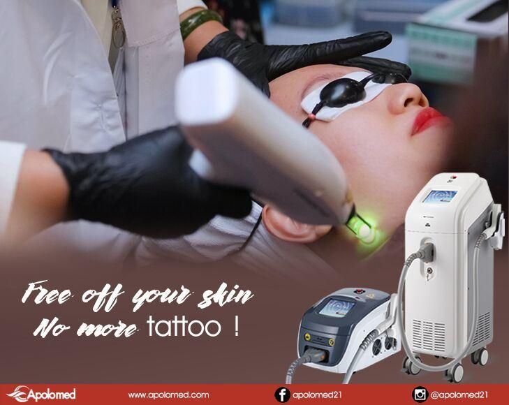 1064 Carbon Peel Laser Device Best Seller Tattoo Removal with Shooting Aim System ND YAG Laser