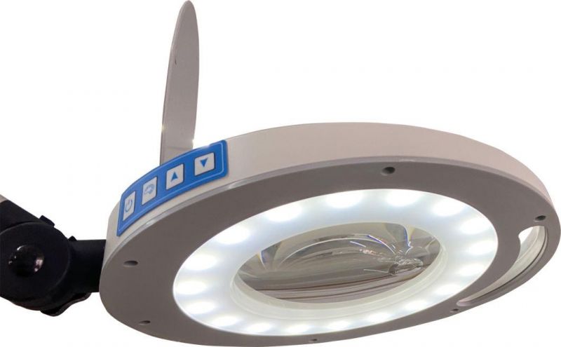 Easywell Rail Clamp LED Magnifier Lamp Magnifying Light Ks-1088r