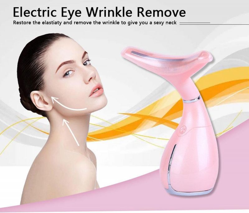 3 Colors Light Neck Massage for Removal Neck Wrinkles
