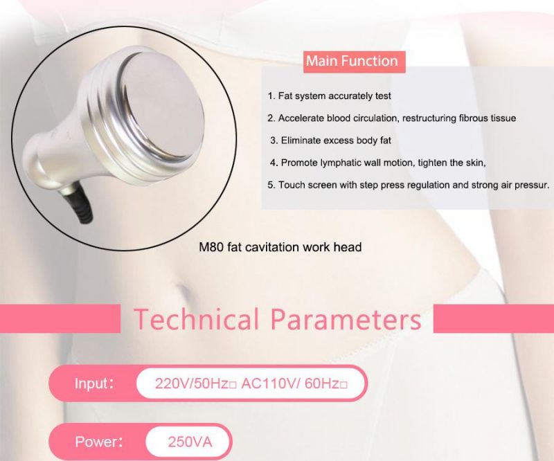 Home Use Portable Slimming Cavitation Machine (GS8.2)