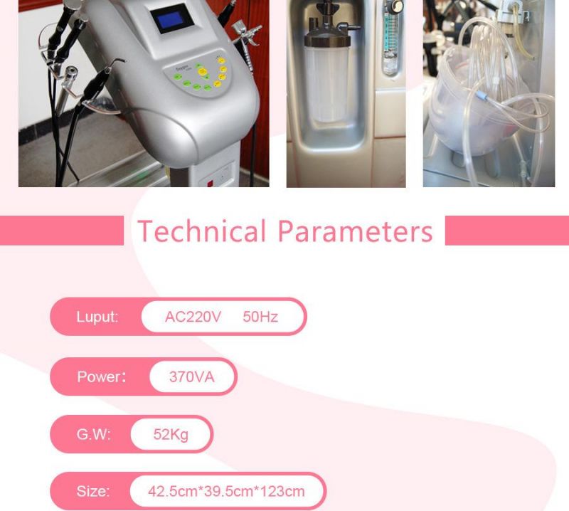 Almighty Oxygen Injection Anti Aging and Skin Rejuvenation Beauty Machine