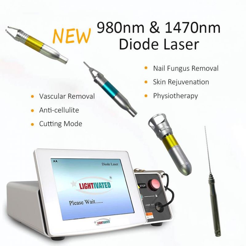 980nm 1470nm Lipolysis Dual Laser Wavelengths Liposuction Diode Laser Slim Pldd Evlt Surgery