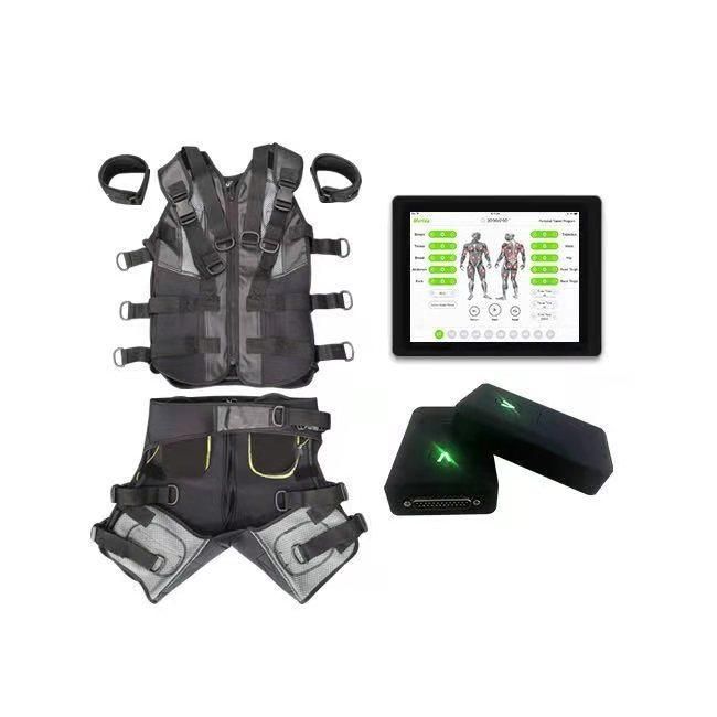 Professional Wireless EMS Fitness Muscle Stimulator Training Machine with Suit