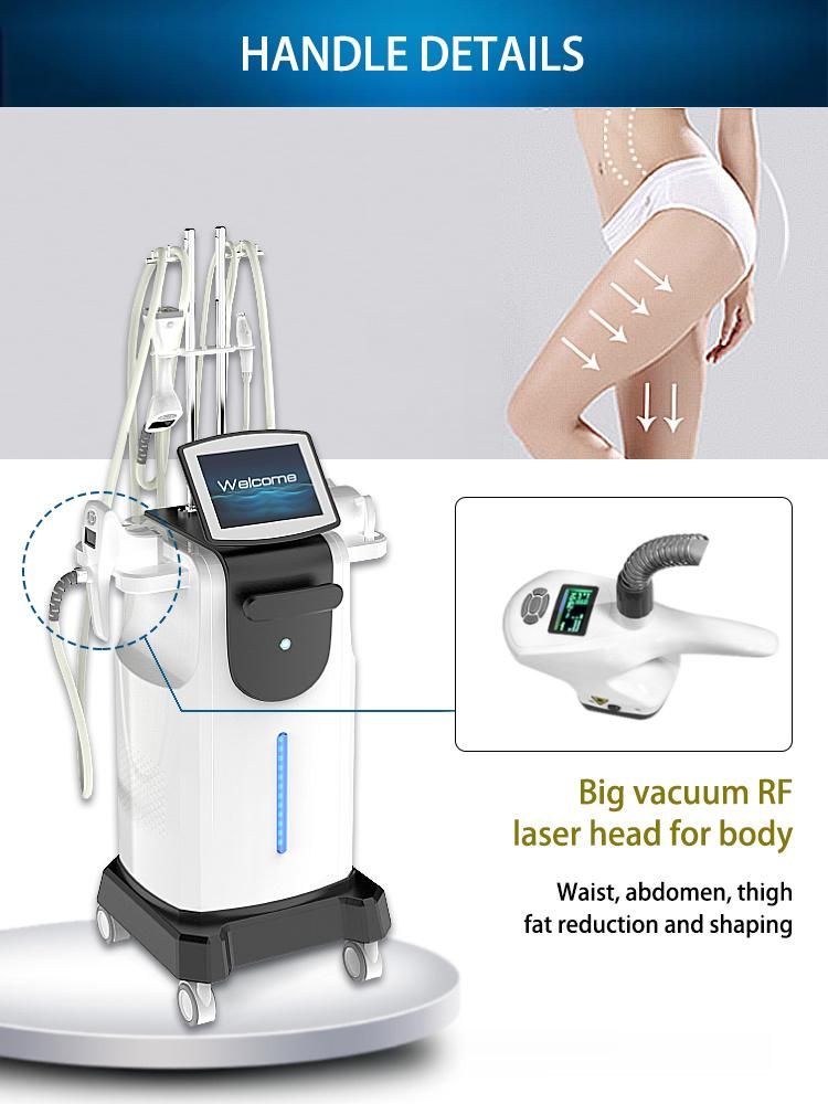 Professional Body Cellulite Removal RF Vacuum Slimming Machine