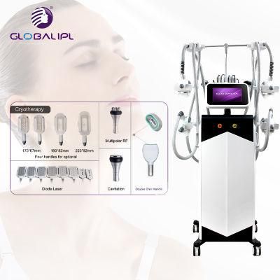 Double Chin 360 Cryo Radio Frequency Lipo Laser Slimming Ultrasonic Liposuction Cavitation Machine for Sale