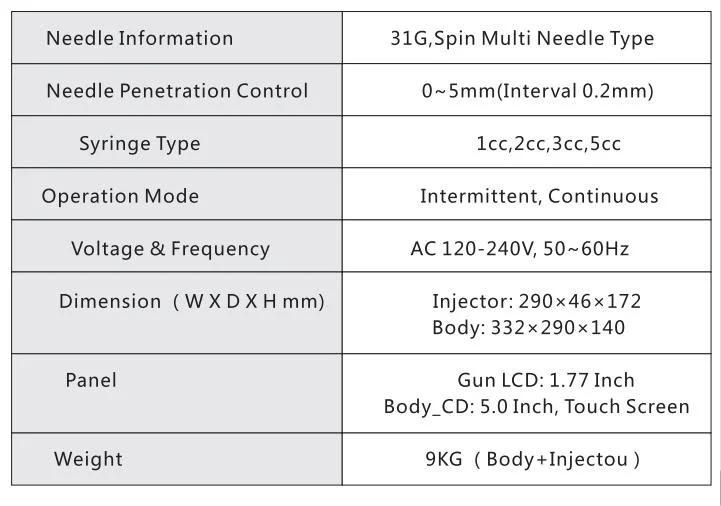 Surprisingly New Technology Vital Rejuvenating Injector Mslmg04 Mesotherapy Machine