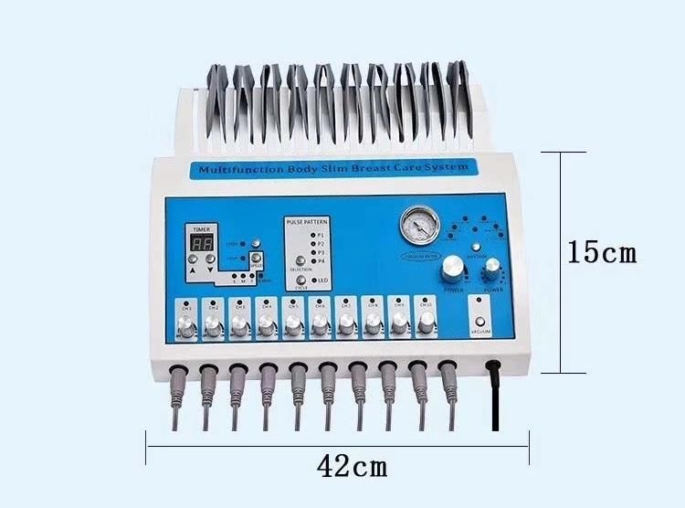 Electric Vacuum Cupping Therapy Muscle Stimulator Electrostimulation Breast Massager Butt Enhancement Machine