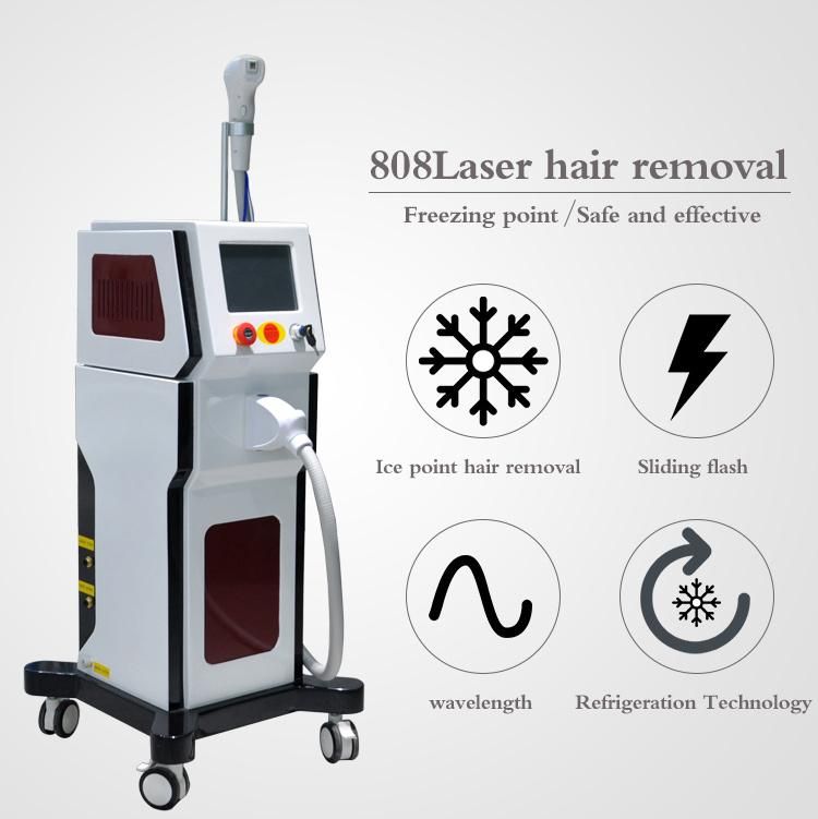 Salon Equipment Portable 808 Bar Diode Laser Hair Removal Therapy