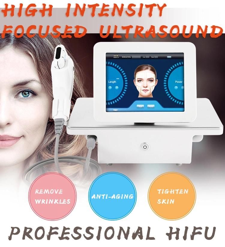 Face Lift Facial Care Fat Removal Ultrasound Hifu Machine for Body Slimming