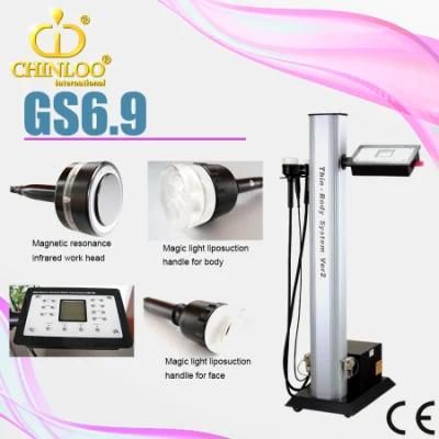GS6.9 LED Combine Magnetic Infrared Therapy Cellulite Busting Beauty Machine/CE