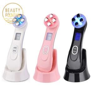 Best Skin Care Face Lifting Device Mesotherapy Electroporation RF Radio Frequency Facial LED Photon Face Lifting Tighten