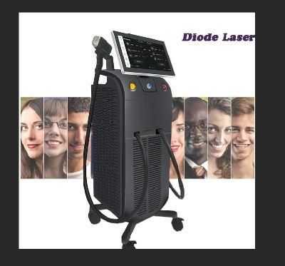 Painless Channel Hair Removal Laser Machine 755 808 1064 Triple Wavelength Diode Laser