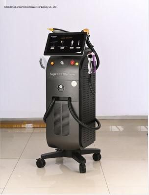 Multi Functional Diode 808 + Elight IPL Opt Shr + RF + ND YAG Laser Hair Removal Carbon Peeling Beauty Tattoo Remove