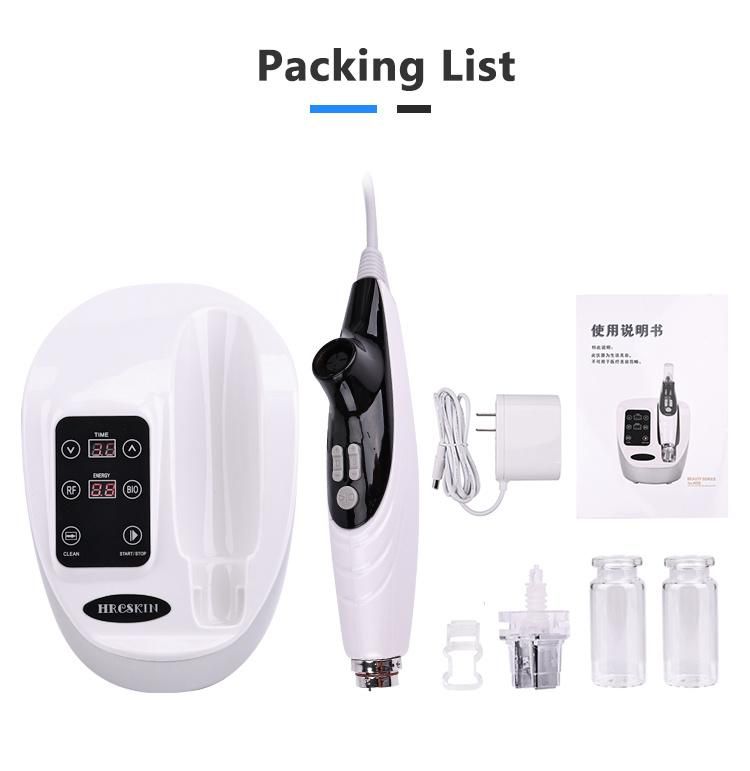 2022 Newest Needle Free Mesotherapy Device Beauty Injection Face Lifting RF & EMS Beauty Instrument