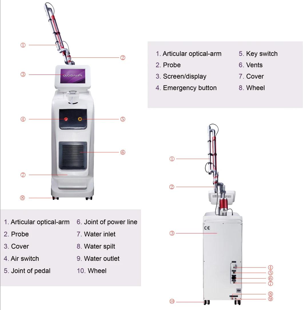 Q-Switch Laser Tattoo Removal Medical Equipment