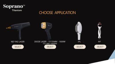 High Efficiency and Quality All in One Skin Laser Machine 4 in 1 Shr/IPL+808 Diode Laser+ND YAG Laser Machine Price