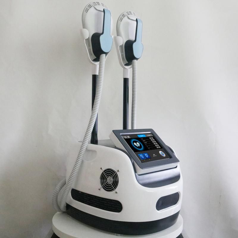 CE Approved Portable Emslim Hiemt Machine with 2 Handles/Cushion for Weight Loss/Body Slimming