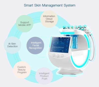 Hydrofacial Skin Analyzer Hydra Diamond Micro Dermabrasion Jet Peeling Machine