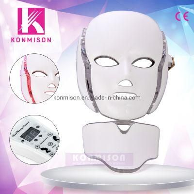 2022 New Arrival PDT Photon Light Facial Beauty Mask 7 Colors LED Facial Mask