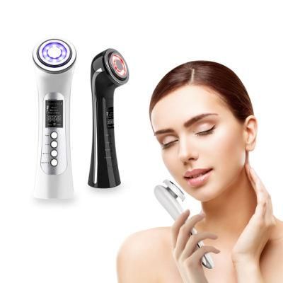 LCD Facial Massager Wrinkle Remover Face SPA Tool Electric Anti-Aging Machine