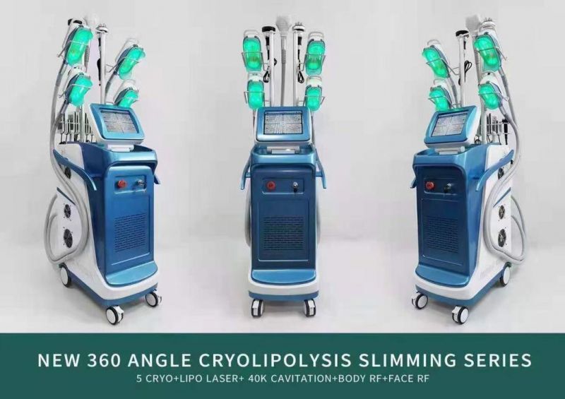 Cavitation RF Fat Removal Cryolipolysis Liposuction Weight Loss Slimming Machine