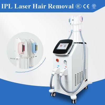 Vertical Type Double Opt Shr IPL Hair Removal Device Salon with Effective