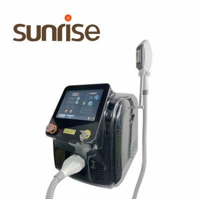 2022 Portable Professional Ice Cooling Painless IPL Laser Opt E-Light Shr Permanent Hair Removal Machine