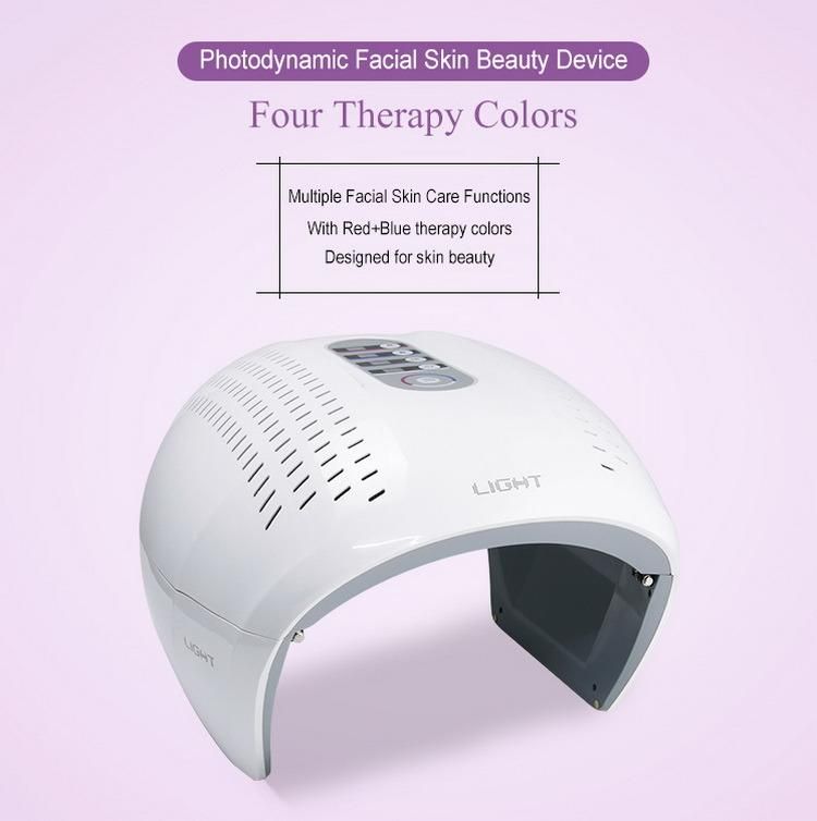 4 Colors LED Photon Skin Rejuvenation LED Light Therapy with Foldable Design