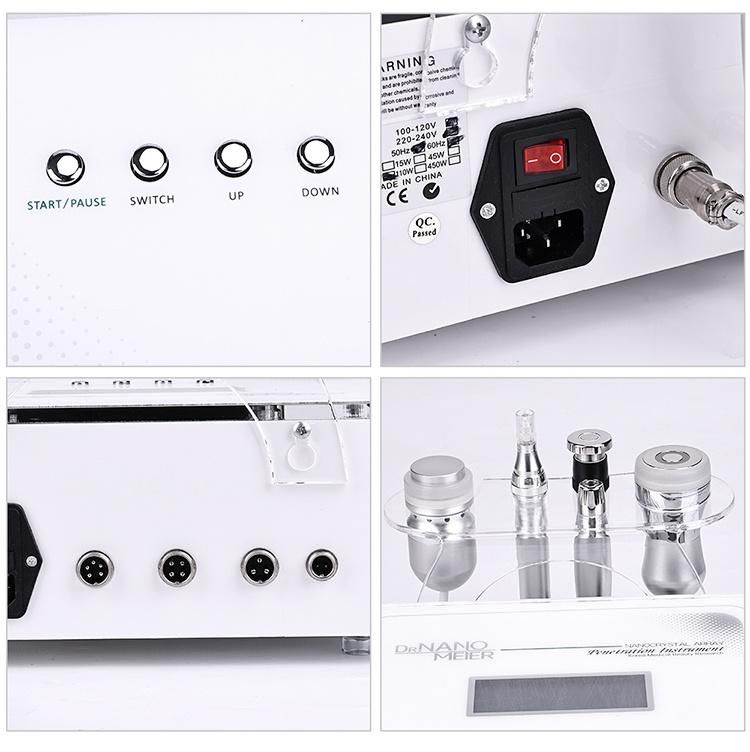 RF Micro-Current No Needle Mesotherapy Facial Beauty Machine